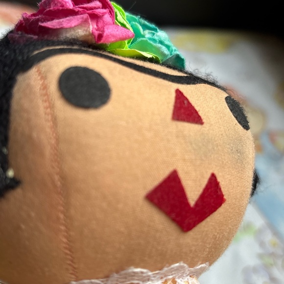 Striped Doll with Floral Headband - Picture 15 of 16